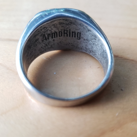 Men's Stainless Steel ArmoRing - Picture 3 of 4